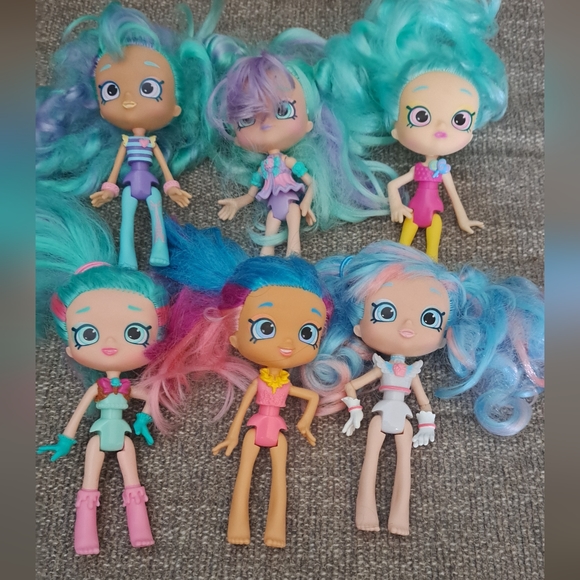 Lot of Six Shopkins Shoppies (Bag #2) - Picture 1 of 1